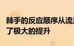 棘手的反应顺序从流量设置和统计数据中得到了极大的提升