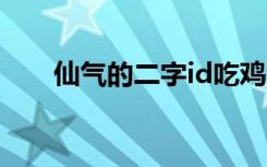 仙气的二字id吃鸡 比较特别的游戏名