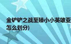 金铲铲之战至臻小小英雄亚索多少钱 (金铲铲之战排位等级怎么划分)