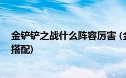 金铲铲之战什么阵容厉害 (金铲铲之战英雄之黎明阵容怎么搭配)