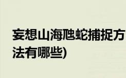 妄想山海虺蛇捕捉方法 (妄想山海虺蛇捕捉方法有哪些)