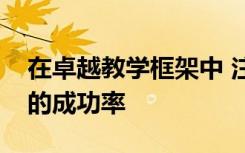 在卓越教学框架中 注重就业能力可提高大学的成功率