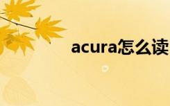 acura怎么读 acura如何读
