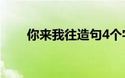 你来我往造句4个字的 你来我往造句