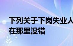 下列关于下岗失业人员小额担保贷款的说法,在那里没错