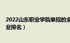 2022山东职业学院单招的全部专业（2022山东职业学院专业排名）