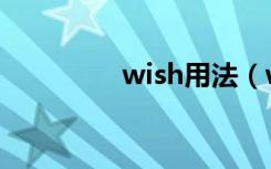 wish用法（wish的用法）