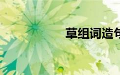 草组词造句 我草造句