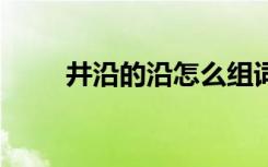 井沿的沿怎么组词 汉字沿怎么组词