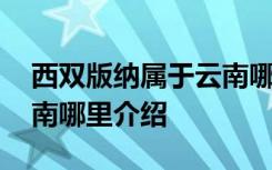 西双版纳属于云南哪里 关于西双版纳属于云南哪里介绍