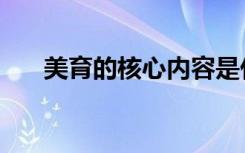 美育的核心内容是什么（美育的意义）