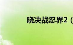 晓决战忍界2（晓决战忍界3）