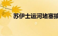 苏伊士运河堵塞搞笑图片（苏伊吹）