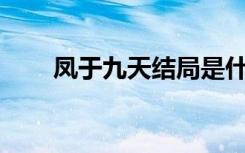 凤于九天结局是什么（凤于九天26）