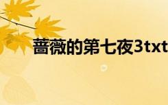 蔷薇的第七夜3txt（蔷薇的第七夜3）