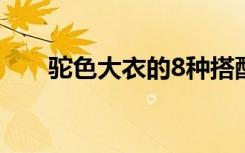 驼色大衣的8种搭配方法（驼色英文）