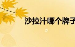沙拉汁哪个牌子好吃（沙拉汁）