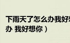 下雨天了怎么办我好想你文案（下雨天了怎么办 我好想你）