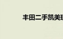 丰田二手凯美瑞（丰田echo）