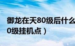 御龙在天80级后什么职业好杀人（御龙在天80级挂机点）