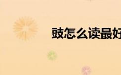 豉怎么读最好（豉怎么读）