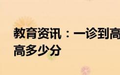 教育资讯：一诊到高考能提分多少 一般能提高多少分