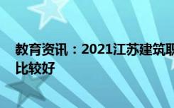 教育资讯：2021江苏建筑职业技术学院专业排名 哪些专业比较好
