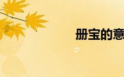册宝的意思是什么