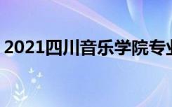 2021四川音乐学院专业排名 哪些专业比较好
