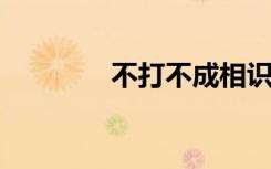 不打不成相识的意思是什么