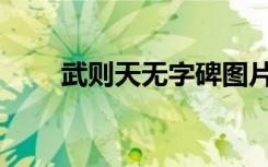 武则天无字碑图片（武则天无字碑）