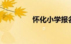 怀化小学报名网上怎么报