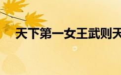 天下第一女王武则天（天下第一女状师）