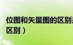 位图和矢量图的区别是什么（位图和矢量图的区别）