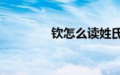 钦怎么读姓氏（钦怎么读）