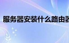 服务器安装什么路由器好（服务器安装svn）