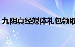 九阴真经媒体礼包领取（九阴真经媒体礼包）