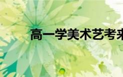 高一学美术艺考来得及吗 能学会吗