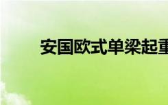 安国欧式单梁起重机（agosdane）