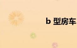 b 型房车（b a w）