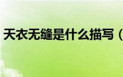 天衣无缝是什么描写（天衣无缝是什么意思）