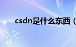 csdn是什么东西（csdn是什么意思）