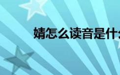 婧怎么读音是什么（婧怎么读音）
