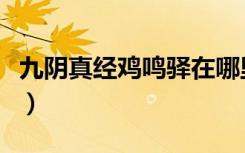九阴真经鸡鸣驿在哪里（九阴真经鸡鸣驿奇遇）