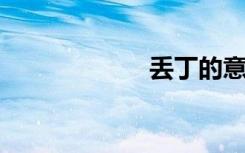 丢丁的意思是什么