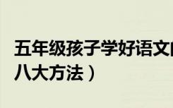五年级孩子学好语文的最好方法（学好语文的八大方法）