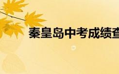 秦皇岛中考成绩查询网站入口2022