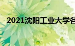 2021沈阳工业大学各省录取分数线是多少