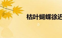 枯叶蝴蝶徐迟（枯叶蝴蝶）