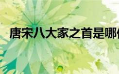 唐宋八大家之首是哪位（唐宋八大家之首）